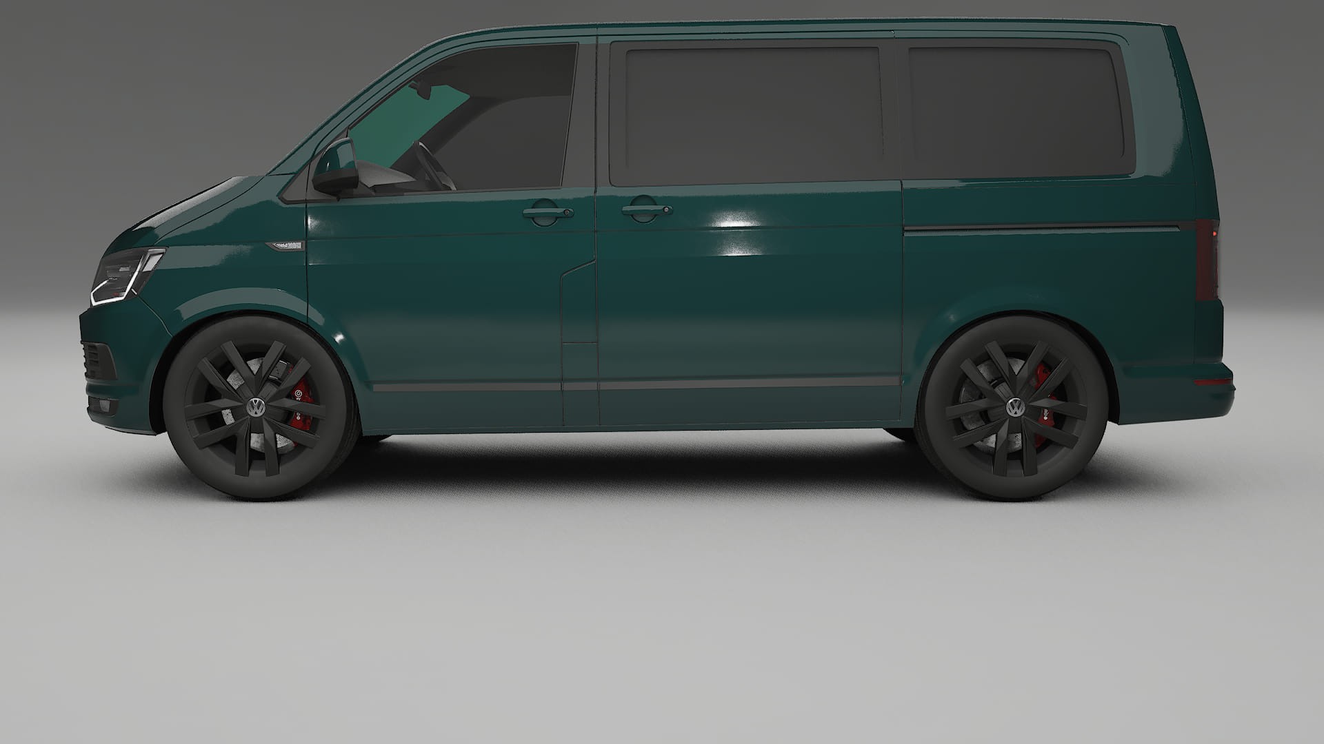 VW Transporter T6 Multivan TPU Paint Protection Film | INFERNO Color Change PPF Full Pre-Cut Kit