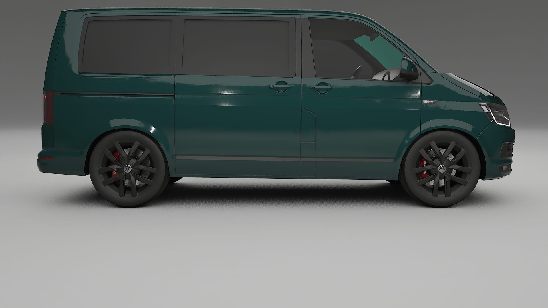 VW Transporter T6 Multivan TPU Paint Protection Film | INFERNO Color Change PPF Full Pre-Cut Kit