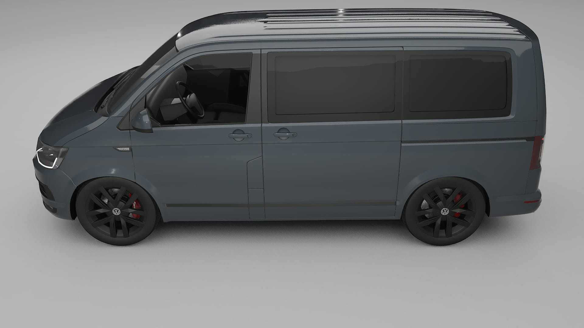 VW Transporter T6 Multivan TPU Paint Protection Film | GRANITE Color Change PPF Full Pre-Cut Kit