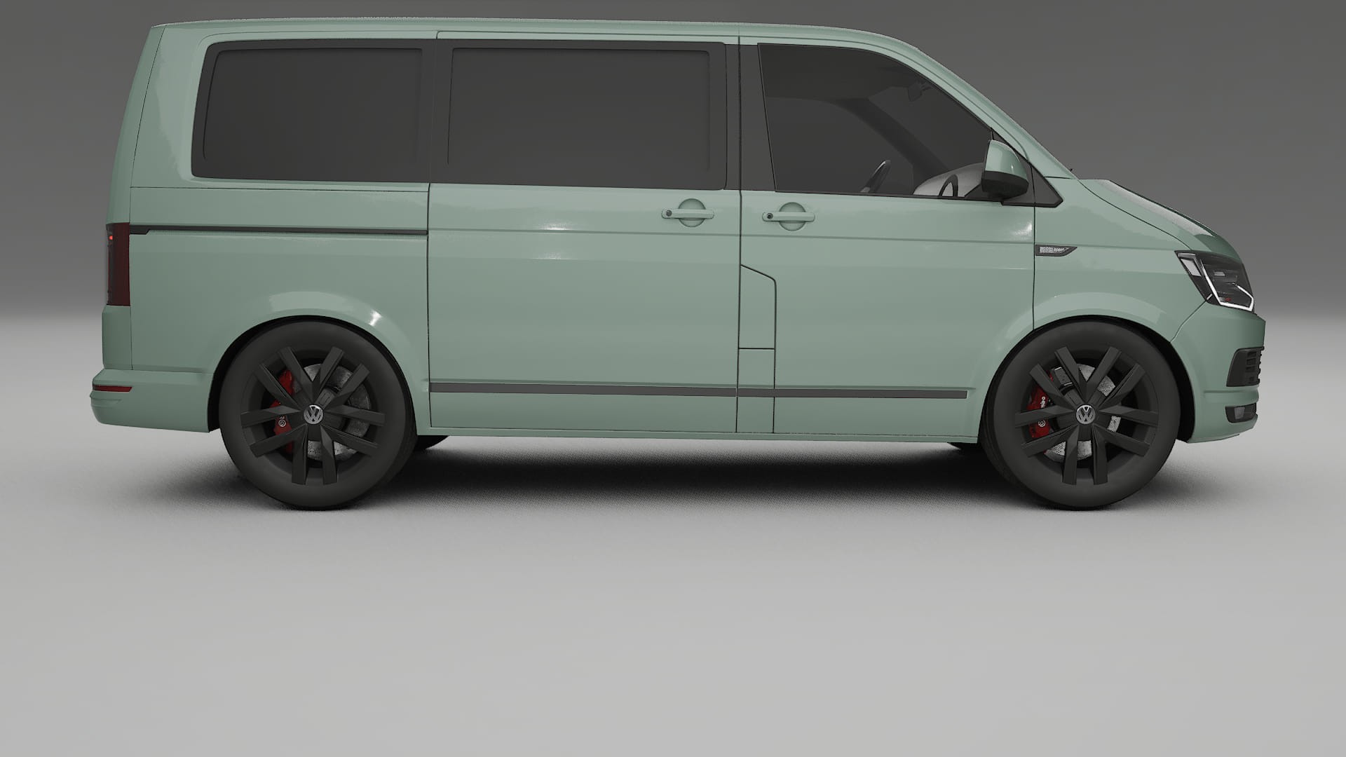 VW Transporter T6 Multivan TPU Paint Protection Film | CINDER Color Change PPF Full Pre-Cut Kit