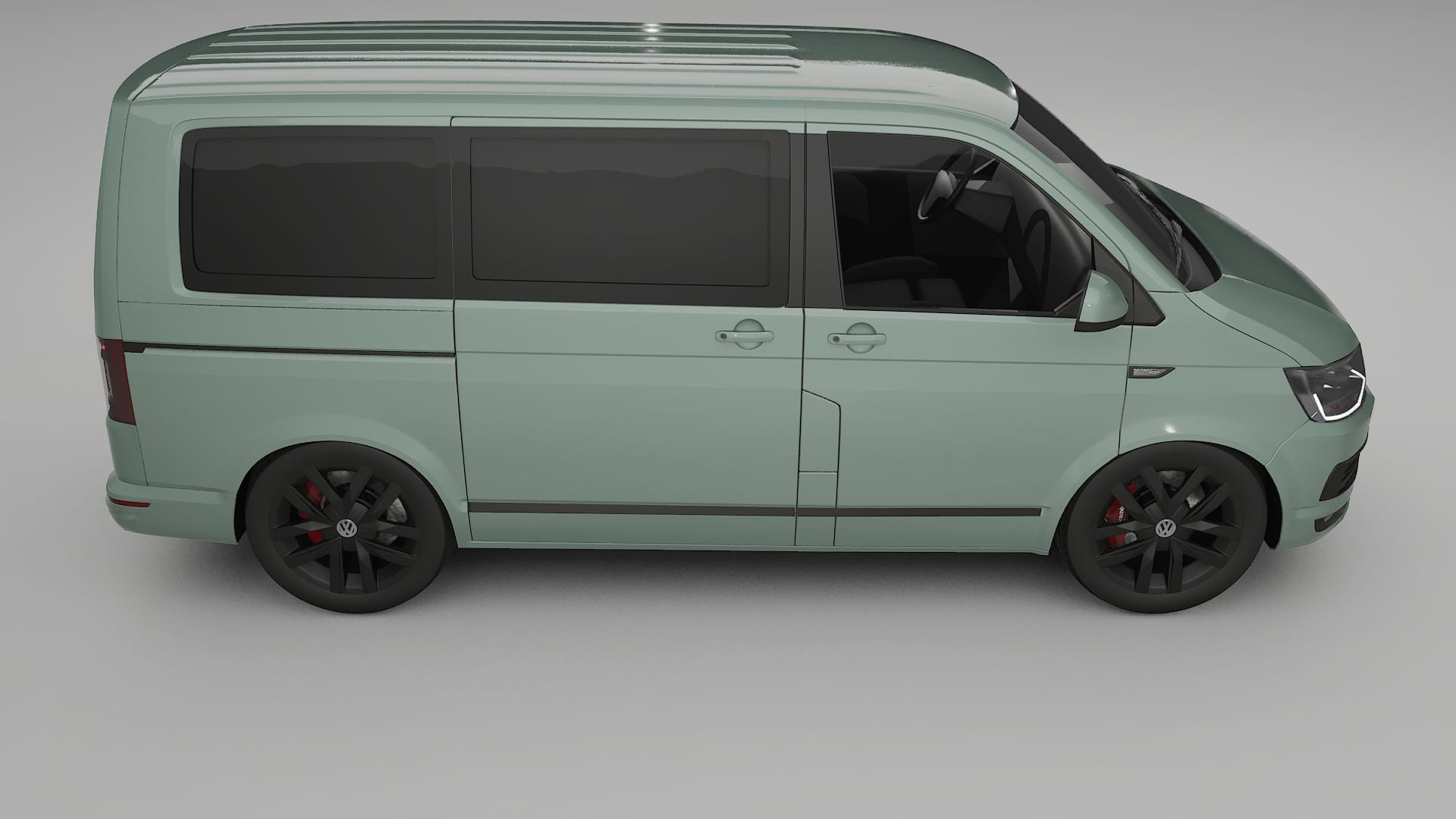VW Transporter T6 Multivan TPU Paint Protection Film | CINDER Color Change PPF Full Pre-Cut Kit