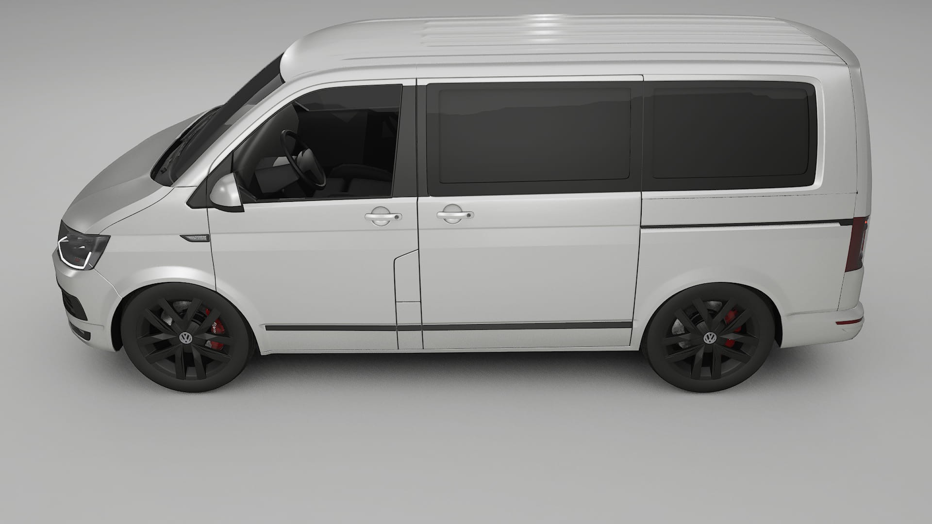 VW Transporter T6 Multivan TPU Paint Protection Film | OPAL Color Change PPF Full Pre-Cut Kit