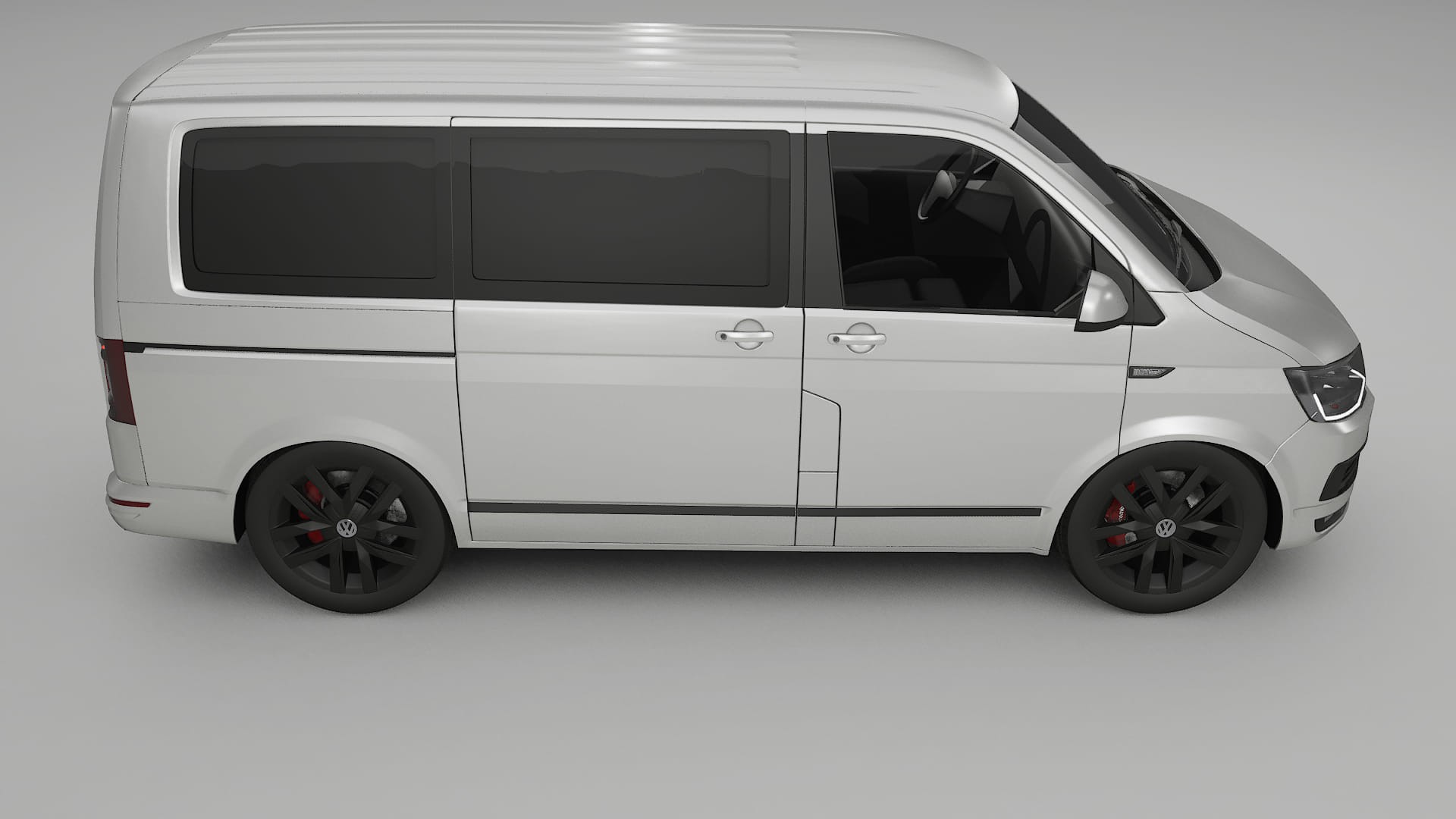 VW Transporter T6 Multivan TPU Paint Protection Film | OPAL Color Change PPF Full Pre-Cut Kit
