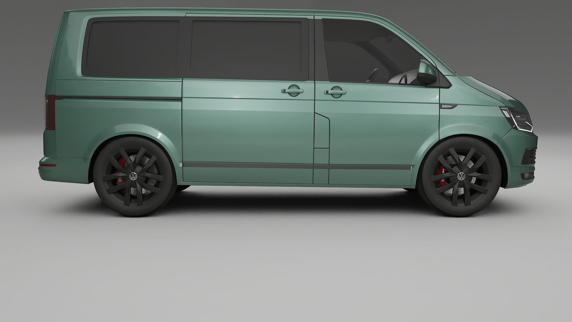 VW Transporter T6 Multivan TPU Paint Protection Film | EVERGREEN Color Change PPF Full Pre-Cut Kit