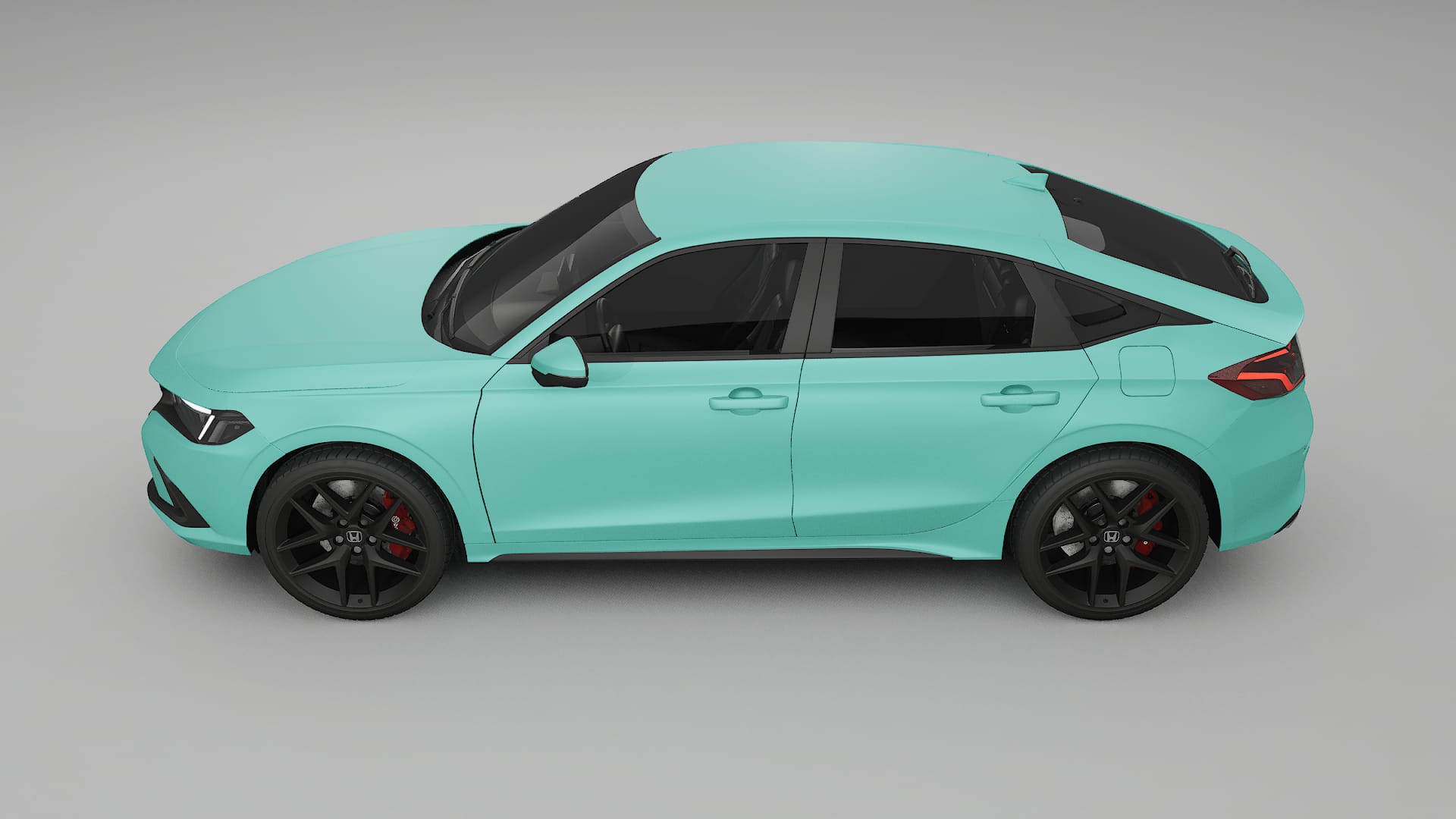 Honda Civic hatchback TPU Paint Protection Film | FROST Color Change PPF Full Pre-Cut Kit