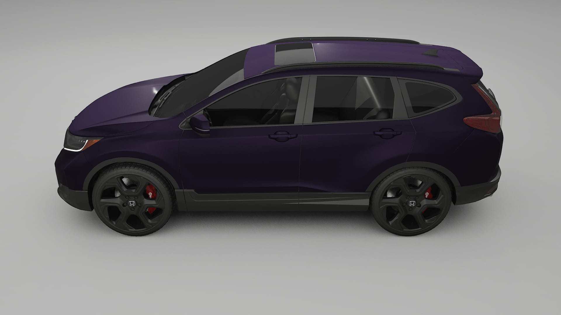 Honda CR-V Touring prefacelift pre-LCI TPU Paint Protection Film | VIOLET Color Change PPF Full Pre-Cut Kit