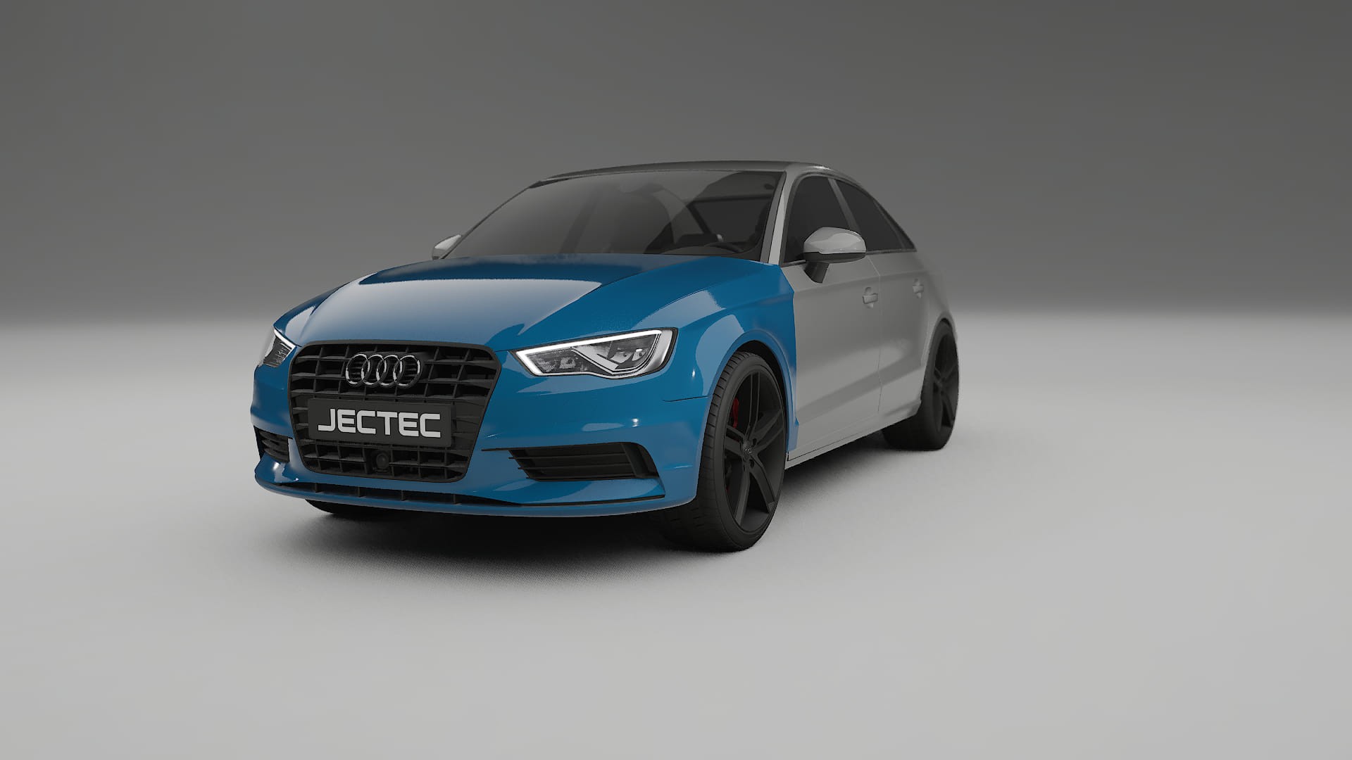 Audi A3 8V sedan prefacelift Paint Protection Film | CrystalGuard Transparent PPF Full Cut Kit 2